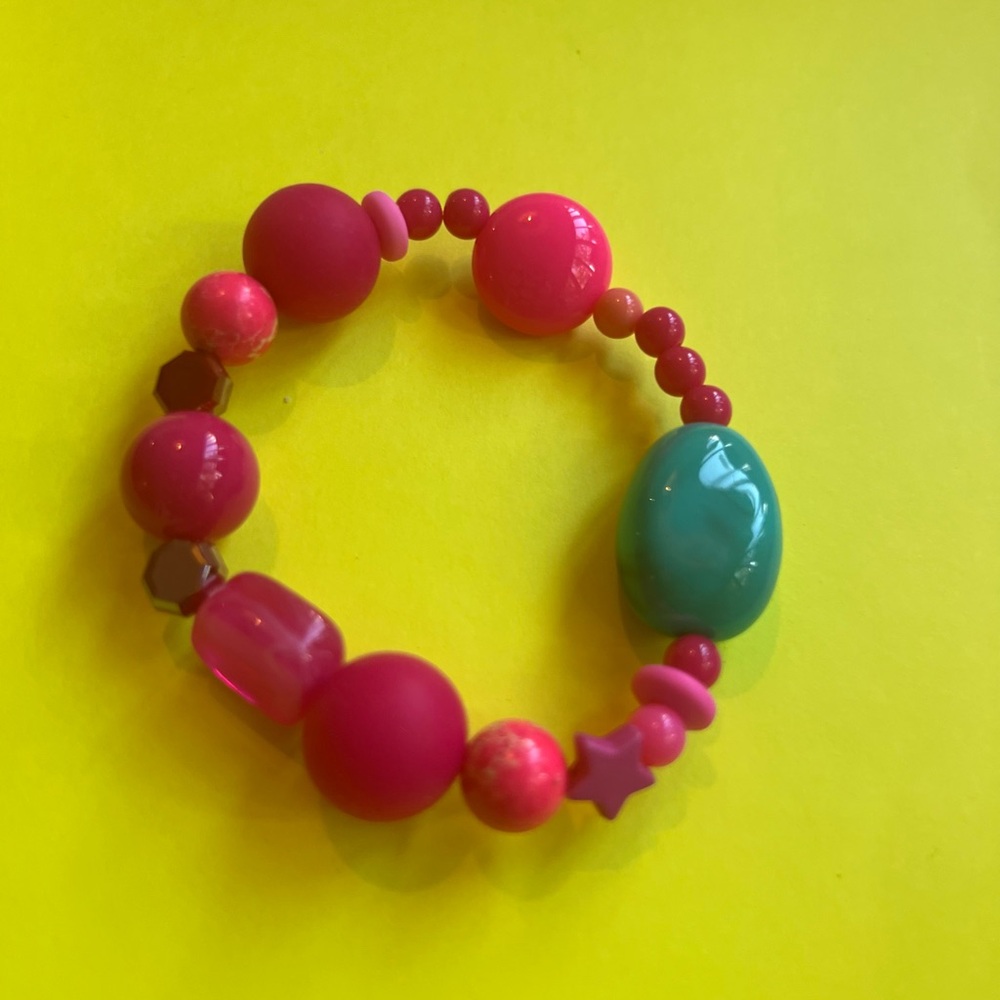 Colorful Kids Beaded Bracelet